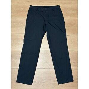 Kit and Ace Pants Mens 36x31 Navy Tech Chino Casual Preppy Smart Slim Polyamide‎